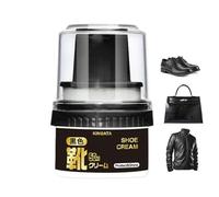 Cera in pelle impermeabile - Lucidatrice olio per stivale nero lucido da 50 ml con applicatore | per scarpe, stivali, abbigliamento in pelle, divano, cintura, sedie, borse, offre protezione e finitura
