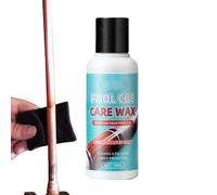 Cera lucidante per stecche da biliardo, olio lucidante per stecche da biliardo, 100 ml, lunga durata, idratazione profonda, accessori da biliardo, bastoncini per la pulizia della stecca da biliardo