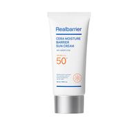 Real Barrier Cera Moisture Barrier, Crema Solare Idratante, SPF 50+ PA++++