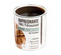 Cera Novecento 9132 Ecowood Impregnante, Castagno, 250 ml