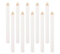 Cera Penna per Nail Art Strumento Leggero Bianca, 20 Pezzi | Legno e Cera, per Unghie Artificiali e Perline, Compatta da Viaggio, Aiuta la Preparazione
