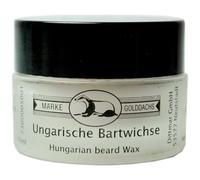 Cera per barba ungherese Gold Badger in un barattolo di vetro