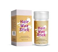 Cera per capelli in stick - Districa rapidamente l'effetto crespo e crea uno styling perfetto per tutti i tipi di capelli, cera modellante idratante a tenuta media per un look liscio e lucido, 75 g