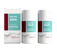 Cera per capelli in stick, prodotto lisciante non grasso, crema modellante per il controllo dei bordi, cera per capelli in stick a tenuta forte per capelli ribelli e crespi