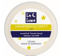 Cera per capelli per bambini, pasta opaca, crema per lo styling dei bambini, vegana, solubile in acqua, per la cura dei capelli, per ragazze, ragazzi, bambini, Made in Germany, LA LUNA - 100 ml