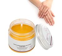 Cera per la Cura delle Mani Maschera Peeling per la Cura delle Mani per Esfoliante Idratante Illuminante, 50 G Cera Nutriente per le Mani Cura della Pelle Cera Idratante per il Ringiovanimento delle R