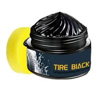 Cera per Rivestimento Pneumatici - Pasta Lucida A Lunga Durata, Cera Protettiva per La Lucentezza dei Pneumatici | Detergente E Restauratore Professionale per Pneumatici, Cera per Pneumatici Durevole