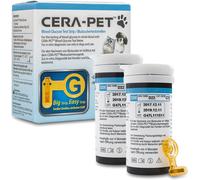 Cera-Pet Strisce Test del Glucosio per Animali Domestici (Cani e Gatti