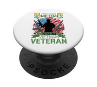C'era qualche volta che sono ancora veterano del Vietnam PopSockets PopGrip Adesivo