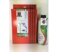 Cera scatotati protettiva scura kg1+Pistola Ani 206 LAMIERE SCATOLATI AUTO VESPA