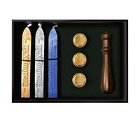 Cera Sigilli Spirituale Set lo scarabeo Esoteric Lettera Timbro Nuovo