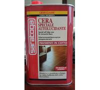 Cera Speciale autolucidante Saratoga ml.1000 per pavimenti in cotto