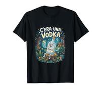 C'era Una Vodka. Divertente Alcool Serata Pub Discoteca Maglietta
