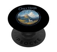 C'era una volta incantevole regno fantasy PopSockets PopGrip Adesivo
