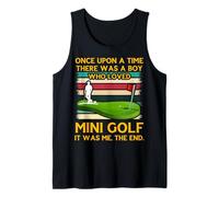 C'era Una Volta Un Ragazzo Che amava Il Mini Golf Canotta
