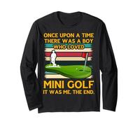 C'era Una Volta Un Ragazzo Che amava Il Mini Golf Maglia a Manica