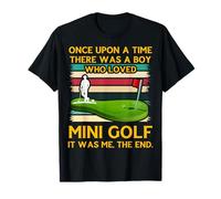 C'era Una Volta Un Ragazzo Che amava Il Mini Golf Maglietta