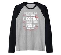 C'era Una Volta Una Leggenda. Compleanno di Maggio 2003 Maglia con Maniche Raglan
