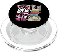 C'era una volta una ragazza che amava i libri e i gatti PopSockets PopGrip per MagSafe