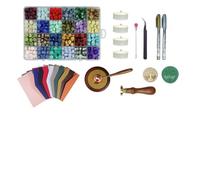 Ceralacca Complete set of octagonal sealing wax granules