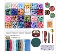 Ceralacca Complete set of octagonal sealing wax granules