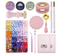 Ceralacca Complete set of octagonal sealing wax granules