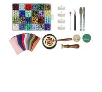 Ceralacca Complete set of octagonal sealing wax granules