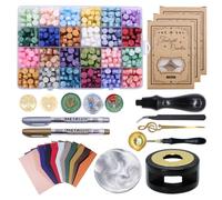 Ceralacca Complete set of octagonal sealing wax granules