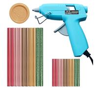 ceralacca kit, timbro rimovibile personalizzato, biglietti d'invito matrimonio/compleanno, per Sciogliere Cera per Inviti Biglietti Buste Confezioni di Vino Confezioni Regalo (ceralacca kit)