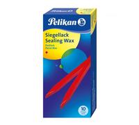 Ceralacca rossa - per lettere 60/10 - superfici ruvide - stecche da 600 gr - Pelikan