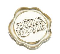 Ceralacca - sigillante per ceralacca natalizia | Etichetta di in rilievo, sigillo di natalizia, sigilo regalo Natale, di sigillo di invito di buon Natale Testa