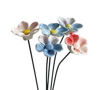 Ceramic Bee Watering Station - 5PCS Flower Pollinator Bath