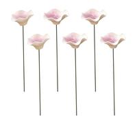 Ceramic Bee Watering Station : 6 Pieces Ceramic Flower Shaped Bird Bath