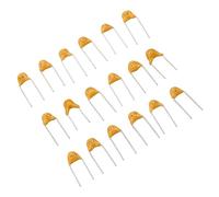 Ceramic Capacitor Assorted Kit, 180pcs 20pf to 1uf 18 Values Assortment in a Storage Bag Repair Replacement for Industrial Electrical Experiments