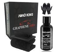 Ceramic coating auto 10H+, auto Nano Super Ceramic Coating, rivestimento in vetro super idrofobo viene fornito, per la cura dell’auto, con accessori come guanti, (30 ml)