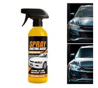 Ceramic Coating Spray - 120ml Quick Wax Shine Spray For Cars | Hydrophobic Water Reрellent Auto Cleaning РOliѕh For Car Motorcycle Paint Protection, Scratch Resistance Look