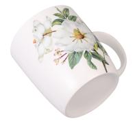 Ceramic Coffee Cup White Bone China Mug for and Tea Drinking Tazze D'acqua