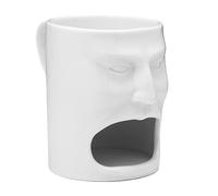 Ceramic Coffee Cup With Cookie Holder - Catering Mug For Breakfast | Coffe Cup Withs Cookiee Holders, Modern Face Ceramic Coffee Mug With Cookie Holder For Restaurant, Workplace, Bedroom, Home, Party