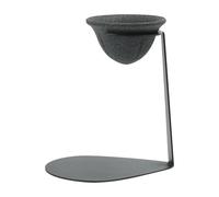 Ceramic Coffee Strainer - High Precision Brewing Filter Tool, Durevole tè Infuser With Iron Stand, Fine Mesh Filtration System For Smooth Beverage Extration, Elegant Coffees Dripper For Cafe Bar Use