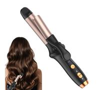 Ceramic Curling Iron, 3 Temperature Hair Styler, 1 Inch Barrel with Anti Scald Technology, Heat Resistant Handle Professional Tool, Hair Curler with Fast Heating, Styling Iron for Women Girls