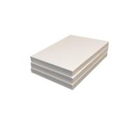 Ceramic Fiber Thermal Insulation Board - Pack of 3 - Inorganic - Flame Retardant, Heat Resistant, High Temperature Insulation(15X15X0.6Cm)