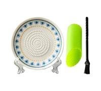 Ceramic Garlic Grater Plate - 3 Pieces Manual Ceramic Multi-Function Ginger