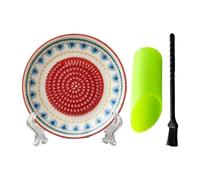 Ceramic Garlic Grater Plate - 3 Pieces Manual Ceramic Multi-Function Ginger