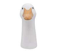 Ceramic Goose Vaso - Decorative Flower Pot | Centerpiece Table Decor Goose Head Shaped Ceramic Flower Vessel Desk Table Shelf Bookshelf Mantel Fireplace Entryway Living Dining Bedroom Office Display F