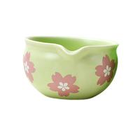 Ceramic Matcha Bowl Chawan fatto a mano con beccuccio per amici di famiglia