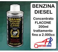 CERAMIC POWER LIQUID CLASSIC CONC. BENZINA/DIESEL - 200ML - fino a 2.000cc (722)