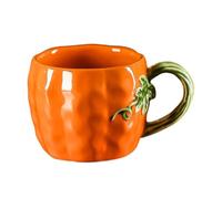 Ceramic Pumpkin Mug - 380ml Halloween Autumn Coffee Tea Drinking Cup