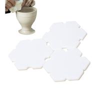 Ceramic Ribs - Set di taglio a V a forma di V da 3 pezzi | Strumenti per modellare l'argilla PLA | Kit di modellazione in ceramica professionale - per ceramiche - For Studio School DIY