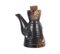 Ceramic Seasoning Bottle Japanese Style Ceramic Soy Sauce Dispenser Vinegar Storage Pot