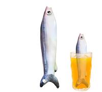 Ceramic Straws | Prank Fish Shape Utensils for Kids, Eco-Friendly Design with Reusable Drinking Straws, Fun Beverage Bar Accessories for Home Dining Party Celebration